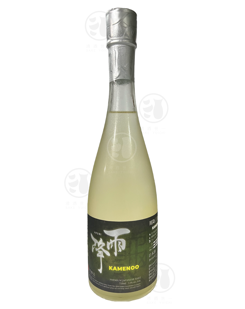 雨降 KAME-JI 「杉山流 亀之尾」純米酒 720ml Alc. 13% 入樽日期:07/23