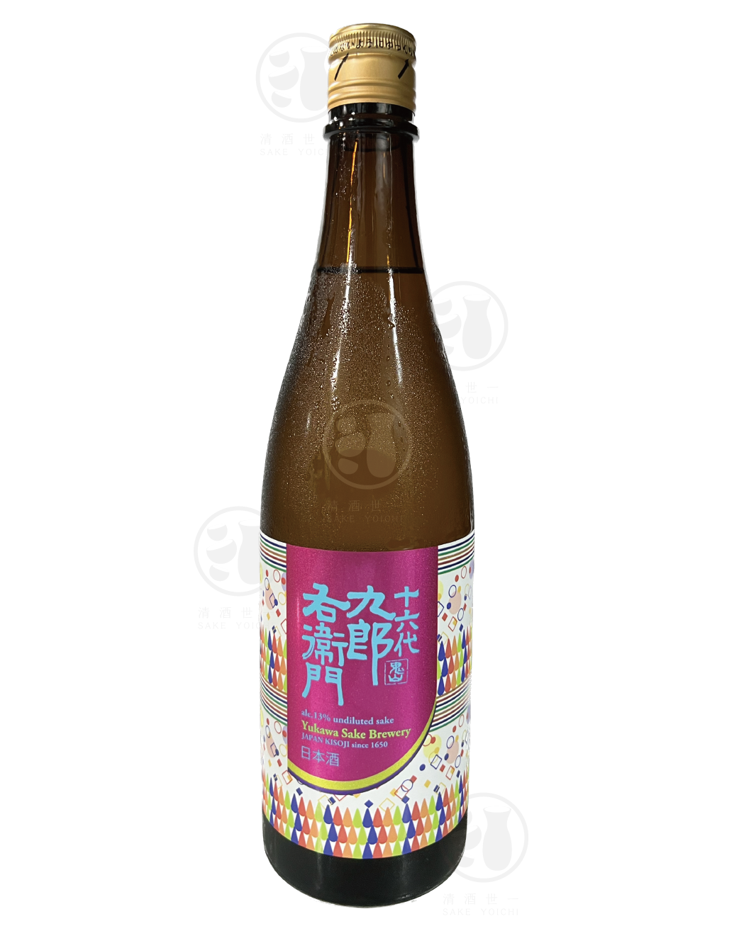 十六代九郎右衛門 生酛純米酒 愛山13 720ml Alc.13% 10/23